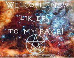 Welcome new "Likers" to my page!